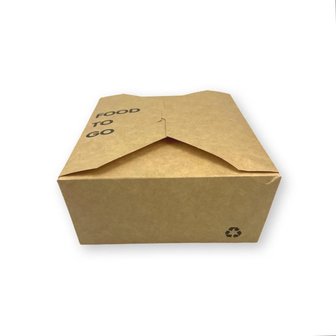Huhtamaki - Oosterse Maaltijdbakje Kraft Groot