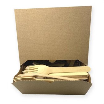 Dispenser Box voor Houten Vork