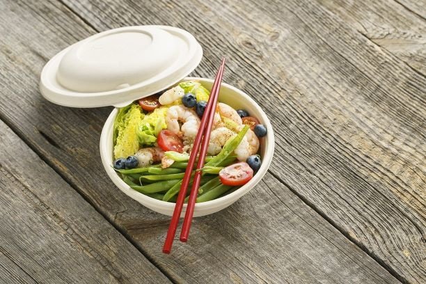 BAK Suikerriet Buddha bowl 750ml Ø 170mm