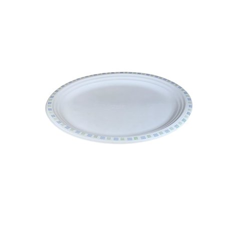 Bord Gegoten vezel Chinet, Ovaal Bord  Wit  260x190mm