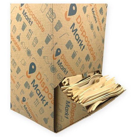 Dispenser Box voor Houten Vork