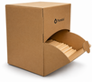 PomeBio Houten Roerstaafjes - 14 cm - 2000 stuks in Dispenserbox