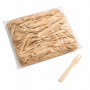 Houten Frietvork Gewaxt 85mm