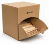 PomeBio Houten Mes - 500 stuks in Dispenserbox - 165 mm