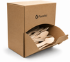 PomeBio Houten Theelepel - Ijslepel - Koffielepel  in Dispenserbox - 500 stuks - 110mm