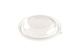 DEKSEL, rPET Deksel Hoog Voor Saladebak 1500ml Ø 230mm
