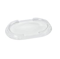 Deksel, dPET Deksel Transparant 180x120x17mm