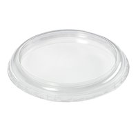 Deksel, dPET Deksel Transparant Ø118x13mm 