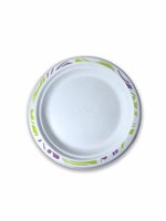 Bord, Gegoten vezel Chinet, Rond Wit 170 mm