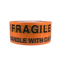 Markeringstape PP, Hotmelt Oranje 50 mm, 100 m