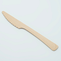 Houten Mes 165 mm - Nieuw